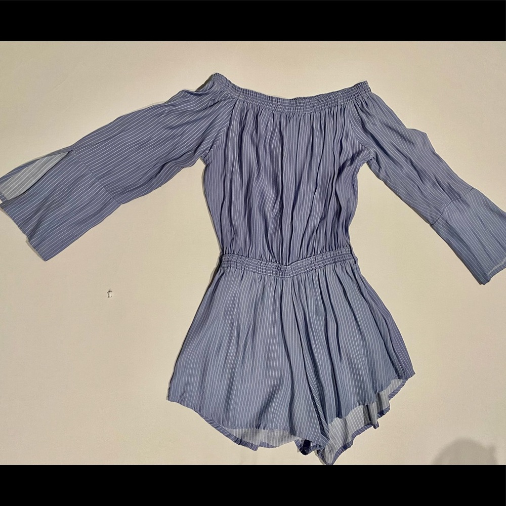 Off the shoulder LS Faithful Shortall
